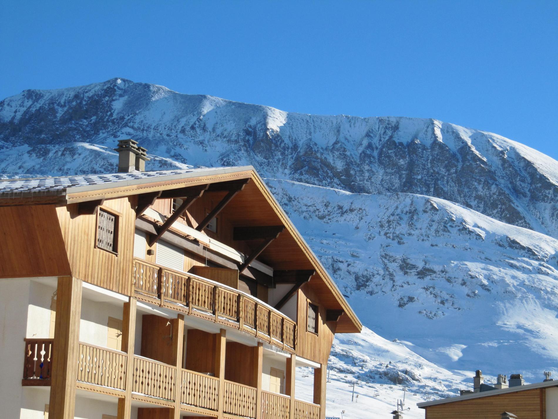 Habitación dúo estándar Hotel Les Bruyères, balcón, Alpe d’Huez
